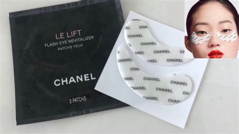 chanel le lift flash eye revitalizer ingredients|chanel le lift patches.